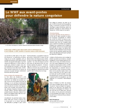 thumbnail - Le WWF aux avant-postes pour défendre la nature congolaise