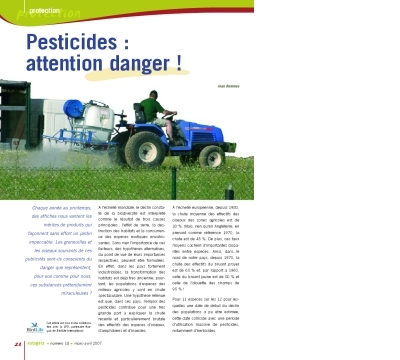 thumbnail - Pesticides : attention danger